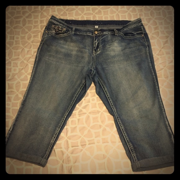 jcpenney jean capris